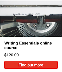 Find out more about the Writing Essentials online course – for journalism, media and communications writing